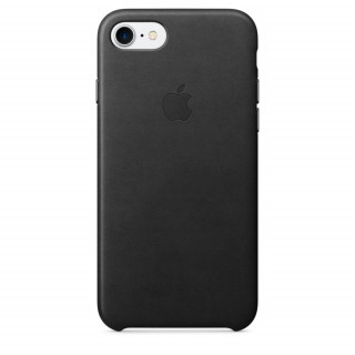 Apple IPhone 7 Fekete bőrtok (MMY52ZM/A) Mobil