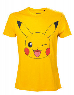 Pokemon - Pikachu polo (sarga) M-es 