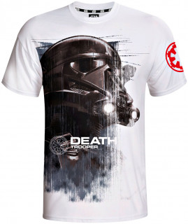 Star Wars - Death Trooper polo (feher) M-es AJÁNDÉKTÁRGY