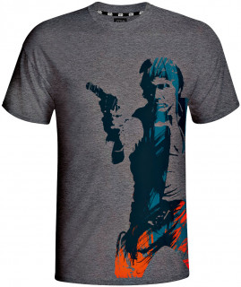 Star Wars - Han Solo polo (szurke) M-es AJÁNDÉKTÁRGY