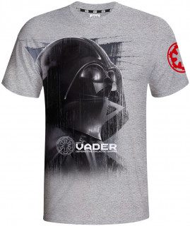 Star Wars - Vader DTG polo (szurke) M-es AJÁNDÉKTÁRGY