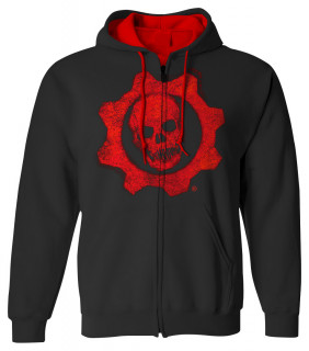 Gears of War 4 - Red Omen kapucnis pulcsi M-es 