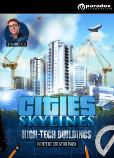 Cities: Skylines - Content Creator Pack: High-Tech Buildings (PC/MAC/LX) DIGITÁLIS 