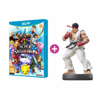 Super Smash Bros + amiibo Smash Ryu 56 Wii