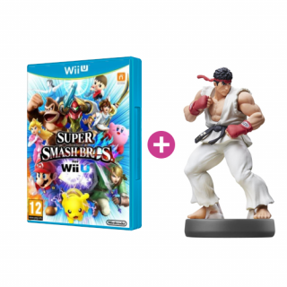 Super Smash Bros + amiibo Smash Ryu 56 WII