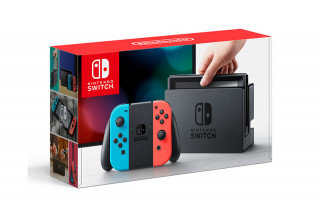 Nintendo Switch (Piros-Kék) (használt) Nintendo Switch