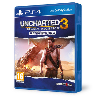 Uncharted 3: Drake's Deception Remastered (használt) PS4