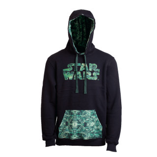 Star Wars CAMO Hoodie - Kapucnis pulcsi - Good Loot (S-es meret) AJÁNDÉKTÁRGY