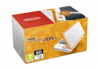 New Nintendo 2DS XL (Fehér-Narancssárga) 