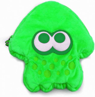 Splatoon 2 Plush Pouch for Nintendo Switch (Zöld) Switch