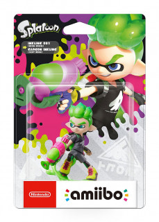 amiibo Splatoon - Inkling Boy (Neon green) Switch