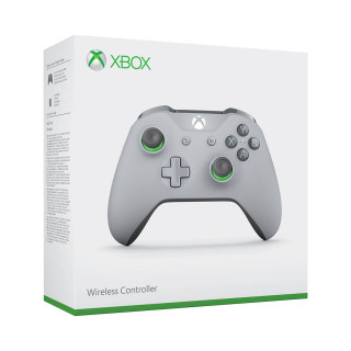 Xbox One Vezeték nélküli Kontroller (Szürke/Zöld) 