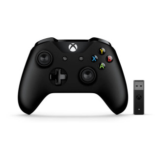 Xbox One Wireless Kontroller (Black) + Windows 10 adapter XBOX ONE