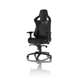 Noblechairs EPIC Gamer Szék Fekete Bőr (NBL-RL-BLA-001) (Bontott) PC