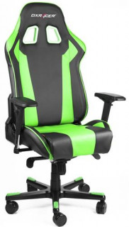 Gamer szék DXRacer King Fekete/Zöld (GC-K06-NE-S3) PC