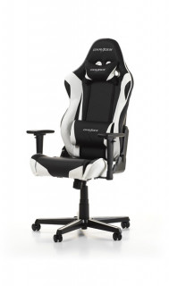 Gamer szék DXRacer Racing Fekete/Fehér (GC-R0-NW-Z1) PC