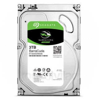 Seagate Barracuda 3TB (ST3000DM008) 3,5" 4Kn SATA 3 7200RPM 64MB (Bontott) 