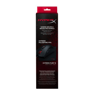 HyperX Pulsefire + FURY S Pro Gaming Mousepad (M) Bundle HXK-DM01 