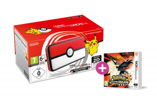 New Nintendo 2DS XL Pokeball Edition + Pokemon Ultra Sun 