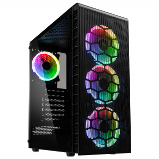 Kolink Observatory Lite Mesh RGB ATX Edzett üveg Fekete PC