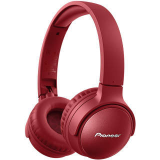 Pioneer SE-S6BN-R Bluetooth aktív zajszűrős piros fejhallgató 