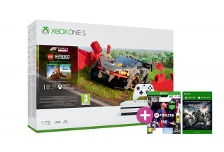 Xbox One S 1TB + Forza Horizon 4 LEGO Speed Champions + FIFA 21 + Gears of War 4 