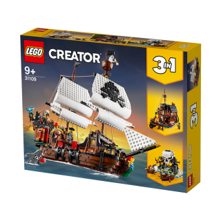 LEGO Creator Kalózhajó (31109) Játék