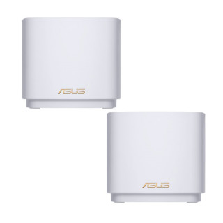 Asus ZenWiFi XD4 2 darabos fehér AX1800 Mbps Dual-band OFDMA WiFi6 mesh router rendszer PC