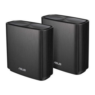 Asus ZenWiFi CT8 2 darabos fekete AC3000 Mbps Tri-band gigabit AiMesh mesh Wi-Fi router rendszer 