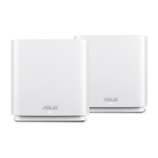 Asus ZenWiFi CT8 2 darabos fehér AC3000 Mbps Tri-band gigabit AiMesh mesh Wi-Fi router rendszer 
