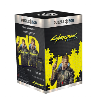 Cyberpunk 2077 Keyart Male V 500 darabos puzzle Játék