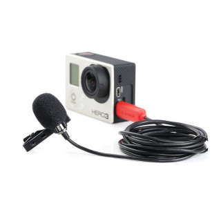 MIC Saramonic GoPro/HERO3,/HERO3+/HERO4-hoz SA SR-GMX1 csíptetős mikrofon PC