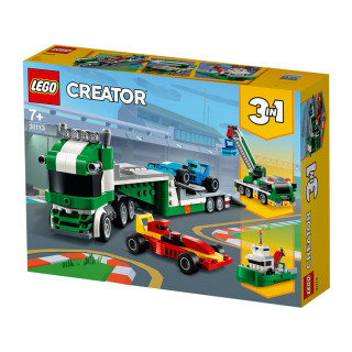 LEGO Creator Versenyautó szállító (31113) Játék