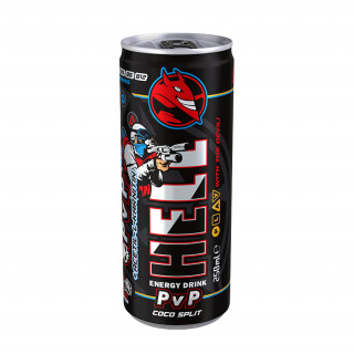 HELL Gamer Drink PvP Coco Split Energiaital Élelmiszer