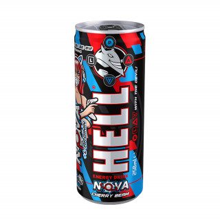 HELL Gamer Drink Nova Cherry Beam Energiaital Élelmiszer