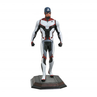 Diamond Select Toys Gallery Marvel: Captain America Avengers Team Suit Szobor  Ajándéktárgyak