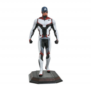 Diamond Select Toys Gallery Marvel: Captain America Avengers Team Suit Szobor  AJÁNDÉKTÁRGY