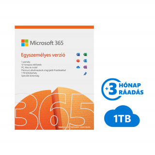 Microsoft Office 365 Egyszemélyes verzió ESD (Letölthető) (QQ2-00012) 