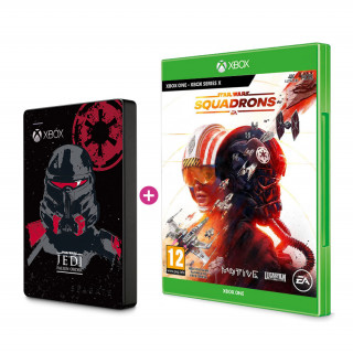 SEAGATE Xbox 2TB HDD Jedi skin + Star Wars Squadrons játékszoftver Xbox Series