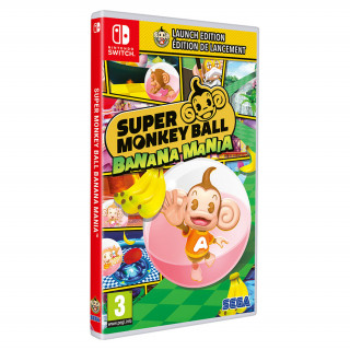 Super Monkey Ball: Banana Mania Launch Edition (használt) Nintendo Switch