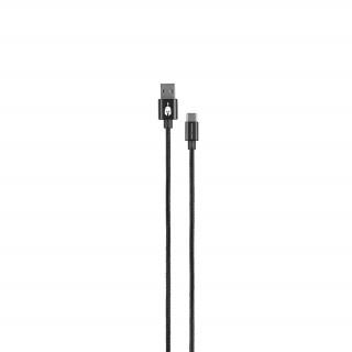 Spartan Gear USB Type C kábel 2m (Fekete) Mobil