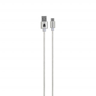 Spartan Gear USB Type C kábel 2m (Fehér) Mobil