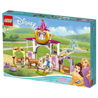 LEGO Disney Princess Belle and Rapunzel's Royal Stables (43195) Játék