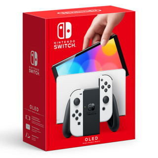 Nintendo Switch (OLED-Model) Fehér (használt) 