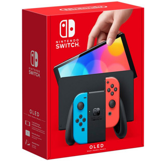 Nintendo Switch (OLED-Model) Piros-Kék (használt) Switch