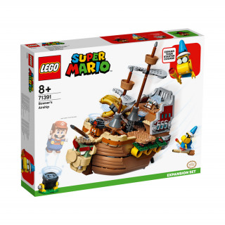 LEGO Super Mario: Bowser’s Airship Expansion Set (71391) Játék