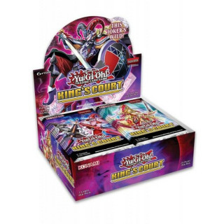 Yu-Gi-Oh! Kings Court Booster Display Játék