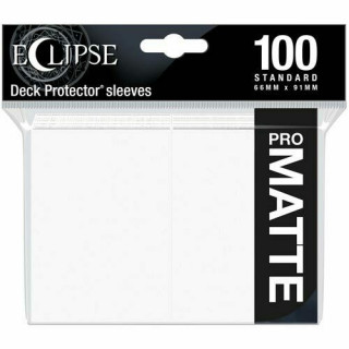 Eclipse Arctic White Matte Deck Protector 100db kártyavédő Játék