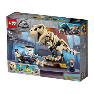 LEGO Jurassic World T-Rex dinoszaurusz őskövület kiállítás (76940) 