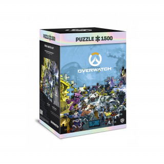 Overwatch Heroes Collage 1500 darabos puzzle Játék